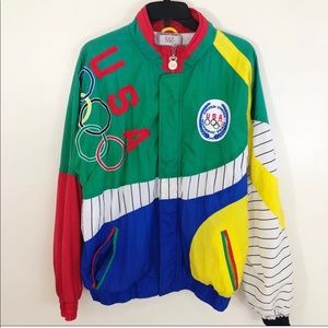 Vintage USA Olympic Apex Unisex Track Jacket